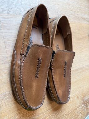 Clarks Men’s Tan Ashmont Race Loafers